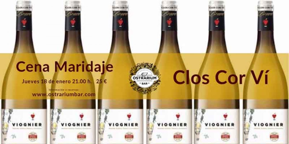 Cena Maridaje con Clos Cor Ví