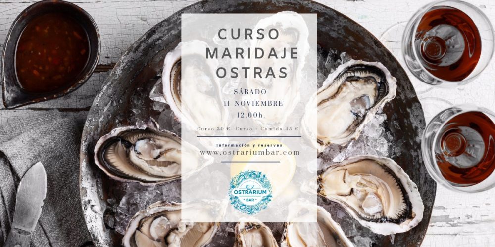 CURSO CATA MARIDAJE OSTRAS 11-Noviembre-2017