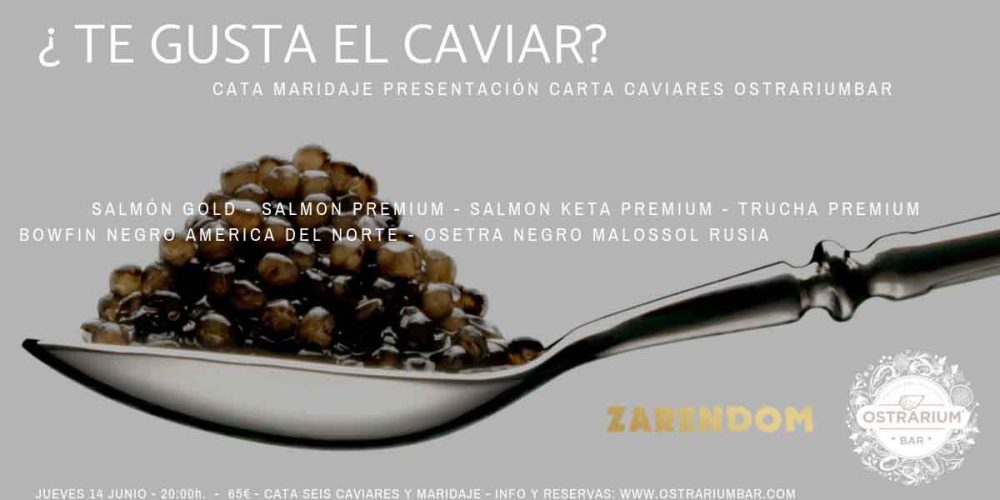 Cata Maridaje de Caviar 14-06-2018