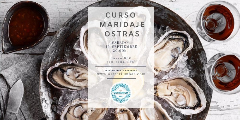 Curso Maridaje Ostras